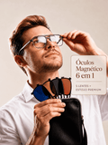 Óculos Magnético 6 em 1 + Estojo Premium